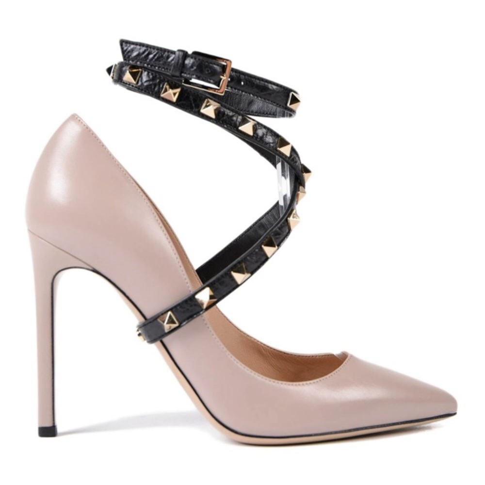 Valentino Garavani Ankle Strap Pumps EU Size: 37.5